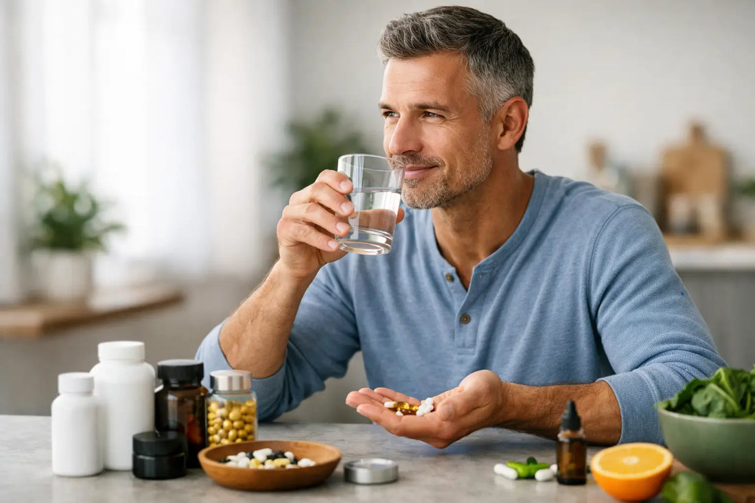 Daily Wellness Supplements for Men 40+