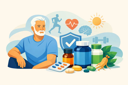 Best Supplements for Healthy Ageing Men