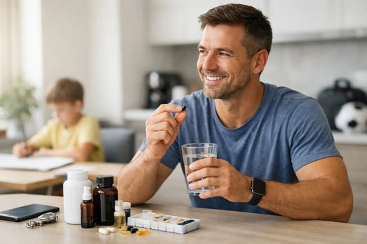 A Daily Supplement Plan for Busy Fathers