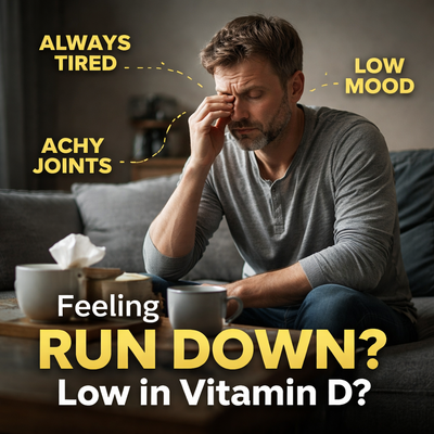 Friendly Health Vitamin D3 4000IU | 365 Tablets | Made in UK