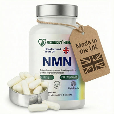Friendly Health - NMN 500mg Supplement - 60 Capsules